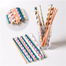 Art straw paper straw