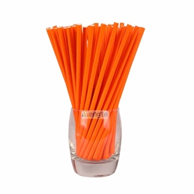 Food grade pure wood pulp white kraft paper 6-197mm orange paper straw