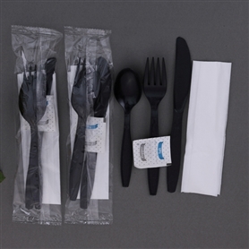 Ambiance 6pc kit (Ambiance PS fork+knife+teaspoon+napkin+sal