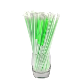 6-197mm biodegradable corn starch flexible straw